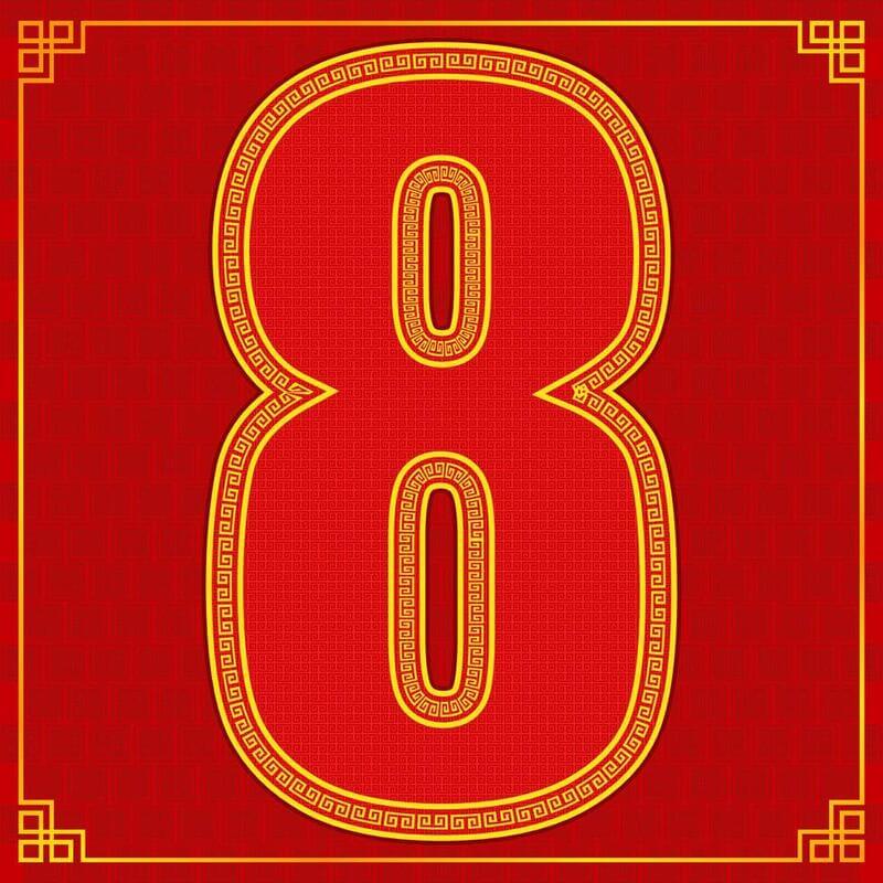01-Chinese Lucky Numbers-Vecteezy.com